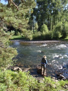 Fishing on the Conejos River