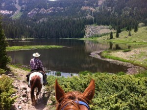 All-day ride at Rainbow Trout Ranch